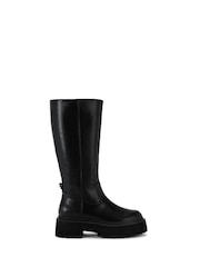 KG Kurt Geiger Trick High Leg Black Boots - Image 1 of 4