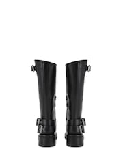 KG Kurt Geiger Trisha Biker Buckle Boots - Image 3 of 4