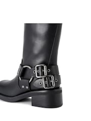 KG Kurt Geiger Trisha Biker Buckle Boots - Image 4 of 4