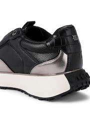 KG Kurt Geiger Logan Laceless Black Trainers - Image 5 of 5