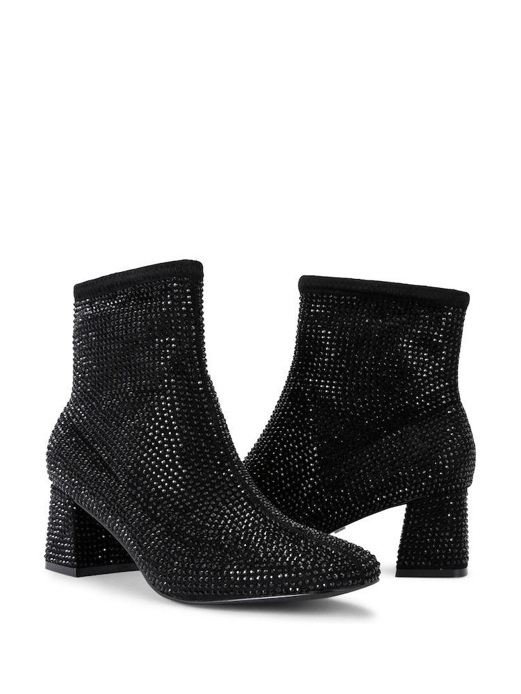 KG Kurt Geiger Storm Gem Black Boots - Image 2 of 4