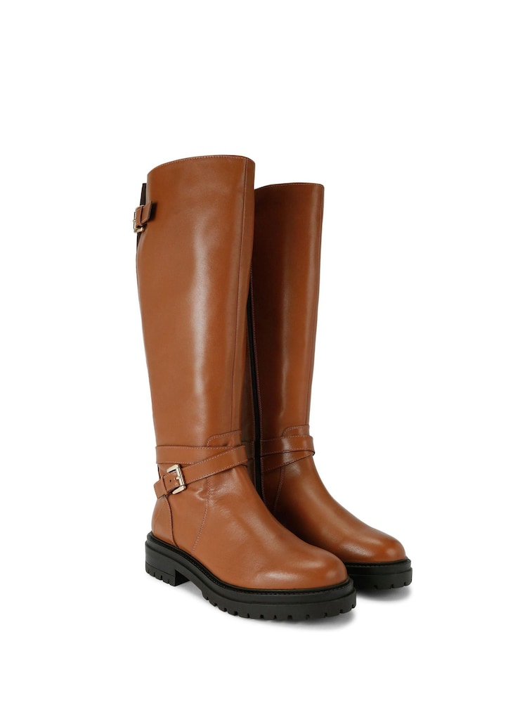 KG Kurt Geiger Tasha High Leg Black Boots - Image 2 of 4