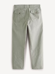 Armor Lux Green Straight Leg Fatigue 100% Cotton Trousers - Image 2 of 5