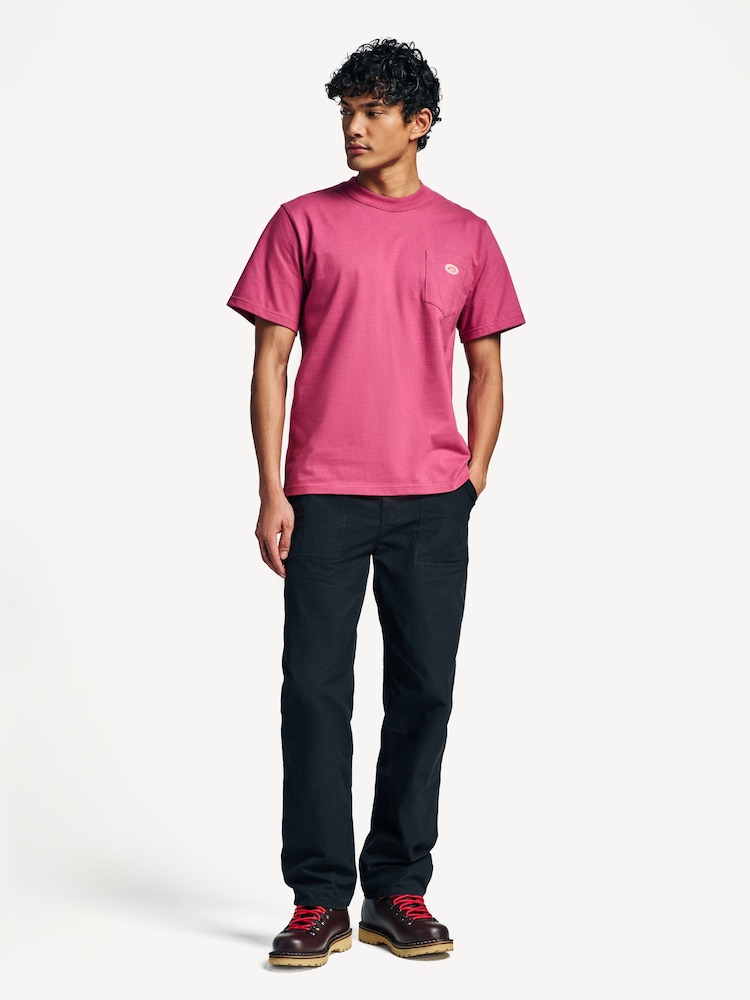 Armor Lux Heritage Logo Pocket T-Shirt - Image 2 of 5 Armor Lux Heritage Logo Pocket T-Shirt - Image 2 of 5