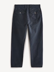 Armor Lux Blue Straight Leg Fatigue Trousers - Image 2 of 5