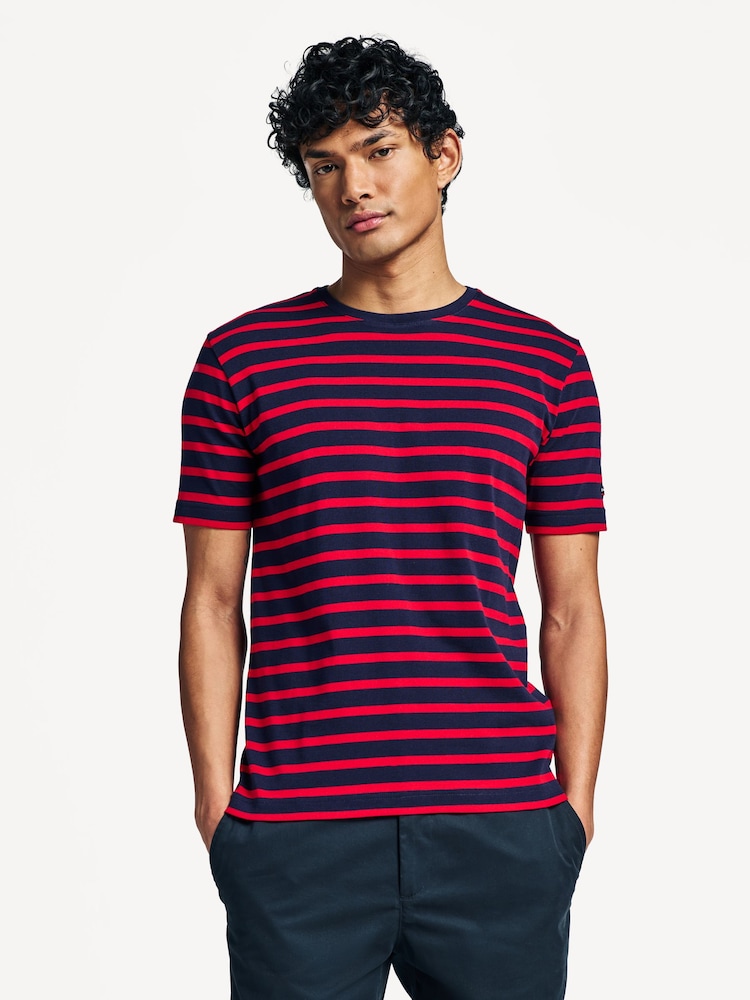 Armor Lux Morgat Breton Stripe Short Sleeve T-Shirt - Image 1 of 4
