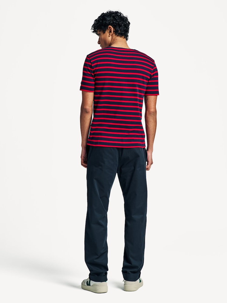 Armor Lux Morgat Breton Stripe Short Sleeve T-Shirt - Image 2 of 4