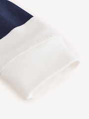 Armor Lux Blue Block Stripe Long Sleeve 100% Cotton T-Shirt - Image 10 of 12