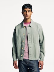 Armor Lux Green Heritage Fishermans Chore Jacket - Image 1 of 5