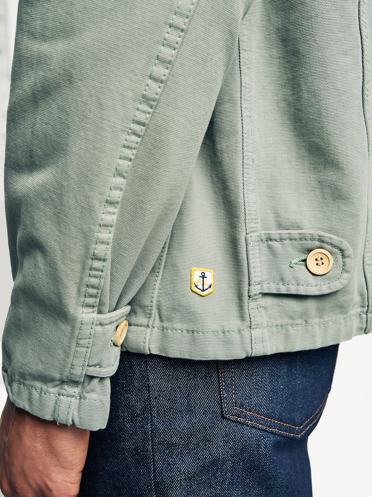 Armor Lux Green Heritage Fishermans Chore Jacket - Image 5 of 5