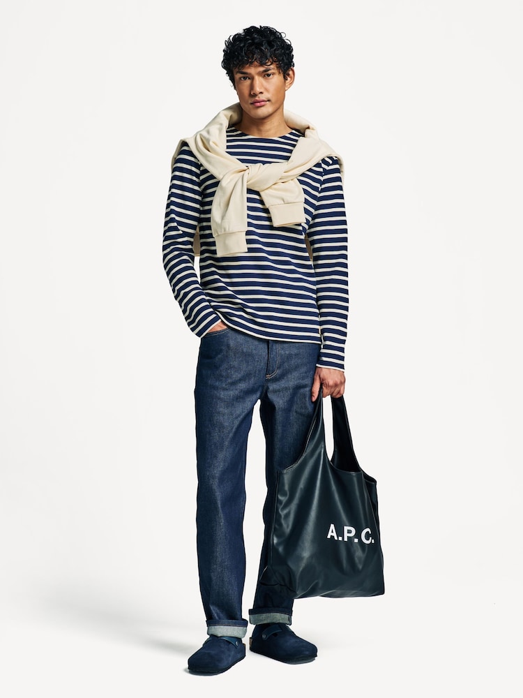 Armor Lux Aviron Breton Stripe Long Sleeve T-Shirt - Image 2 of 6