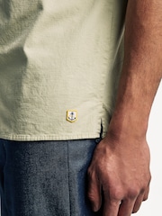 Armor Lux Natural Twin Pocket Camp Collar Short Sleeve Shirt - Image 5 of 5