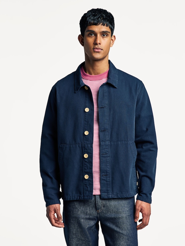 Armor Lux Green Heritage Fishermans Chore Jacket - Image 1 of 5