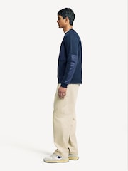Armor Lux Blue Heritage Pocket Crew Neck Sweatshirt - Image 3 of 12