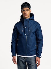 Armor Lux Blue Zip Up Jacket - Image 1 of 5