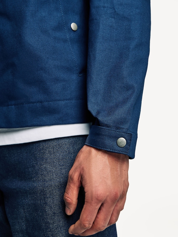 Armor Lux Blue Zip Up Jacket - Image 5 of 5