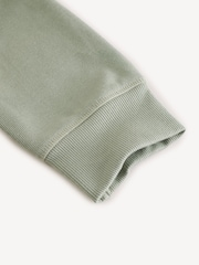 Armor Lux Green Heritage Logo Crew Neck 100% Cotton Sweatshirt - Image 12 of 12