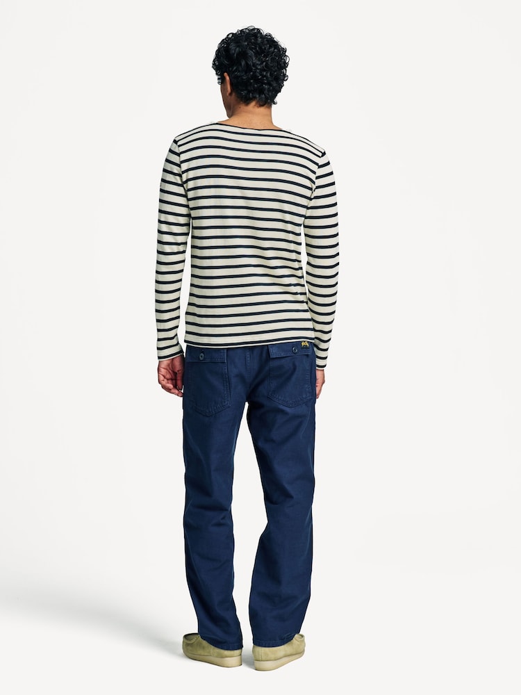 Armor Lux Aviron Breton Stripe Long Sleeve T-Shirt - Image 2 of 5