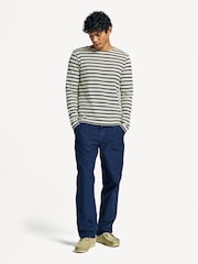 Armor Lux Aviron Breton Stripe Long Sleeve T-Shirt - Image 4 of 5
