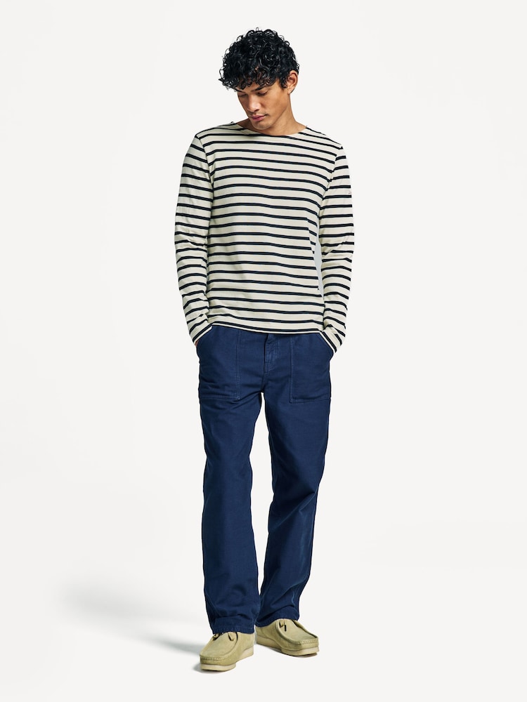 Armor Lux Aviron Breton Stripe Long Sleeve T-Shirt - Image 4 of 5