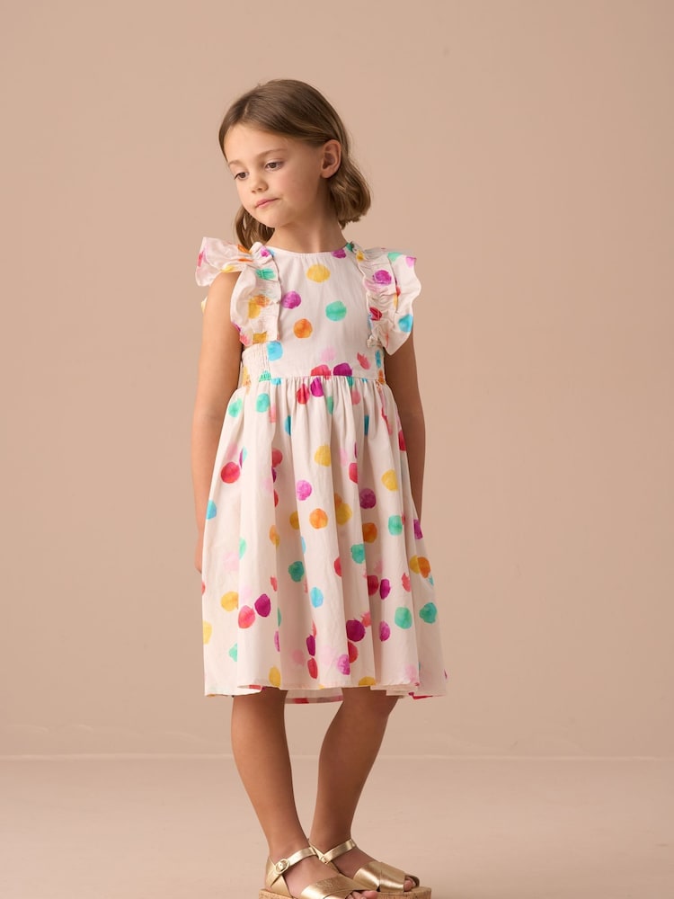 Angel & Rocket Multi Francesca Shirred Panel Dress - Image 3 of 7