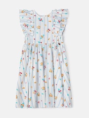 Angel & Rocket Blue Francesca Shirred Panel Dress - Image 5 of 7
