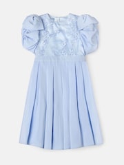 Angel & Rocket Blue Coralie Embroidered Bodice Dress - Image 13 of 15