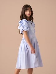 Angel & Rocket Blue Coralie Embroidered Bodice Dress - Image 9 of 15