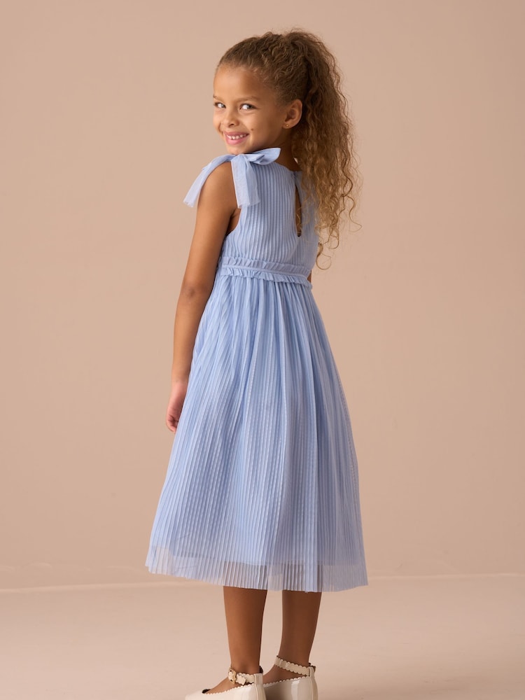 Angel & Rocket Blue Antonia Tulle Bow Dress - Image 2 of 6