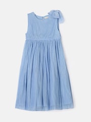 Angel & Rocket Blue Antonia Tulle Bow Dress - Image 5 of 6
