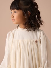 Angel & Rocket Cream Beau Boho Embellished Dress - Image 2 of 3