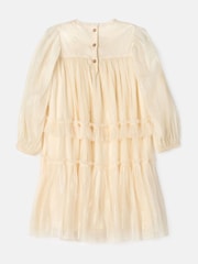Angel & Rocket Cream Beau Boho Embellished Dress - Image 3 of 3