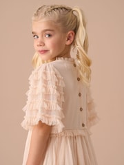 Angel & Rocket Pink Beau Embroidered Boho Dress - Image 2 of 8