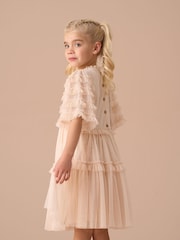 Angel & Rocket Pink Beau Embroidered Boho Dress - Image 4 of 8