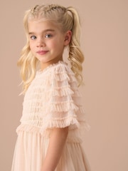 Angel & Rocket Pink Beau Embroidered Boho Dress - Image 5 of 8