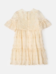 Angel & Rocket Cream Delphine Embellished Swing Dress - Image 18 of 19