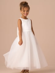 Angel & Rocket White Charlotte Ballerina Bow Dress - Image 1 of 25