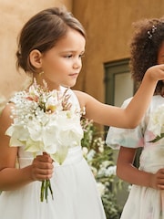 Angel & Rocket White Charlotte Ballerina Bow Dress - Image 16 of 25
