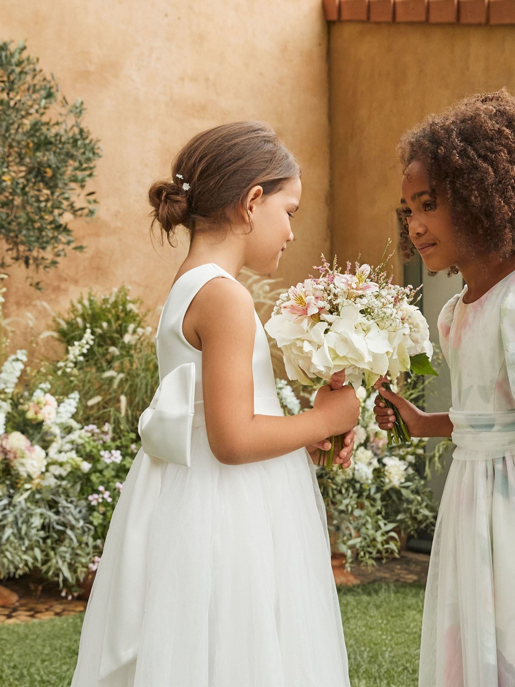 Buy Angel & Rocket White Charlotte Ballerina Bow Dress from Next USA