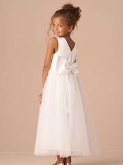 Angel & Rocket White Charlotte Ballerina Bow Dress - Image 19 of 25