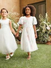 Angel & Rocket White Charlotte Ballerina Bow Dress - Image 5 of 25