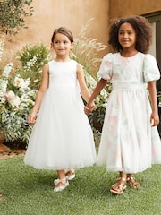 Angel & Rocket White Charlotte Ballerina Bow Dress - Image 6 of 25