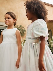 Angel & Rocket White Charlotte Ballerina Bow Dress - Image 9 of 25