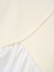 Angel & Rocket Grey Lauren Layered Wrap Jumper - Image 8 of 8