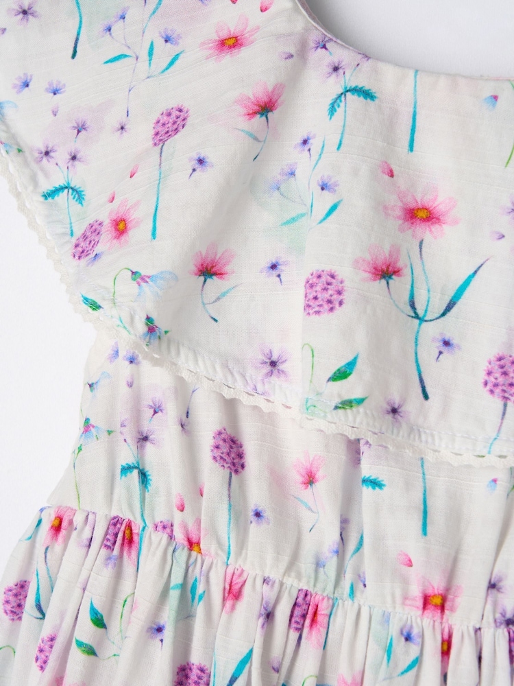 Weiß - Angel & Rocket – Flori – Kleid mit plissiertem Kragen aus 100 % Baumwolle - Bild 8 von 8 Weiß - Angel & Rocket – Flori – Kleid mit plissiertem Kragen aus 100 % Baumwolle - Bild 8 von 8