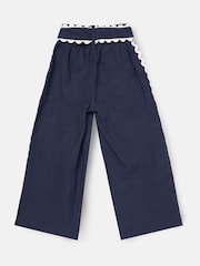 Angel & Rocket Blue Erica Linen Blend Trousers - Image 6 of 7