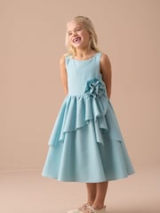 Angel & Rocket Green Lourdes Corsage Waist Dress - Image 5 of 10