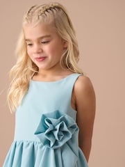Angel & Rocket Green Lourdes Corsage Waist Dress - Image 7 of 10