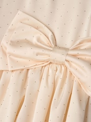 Angel & Rocket Cream Sophie Diamonte Bow Dress - Image 7 of 7