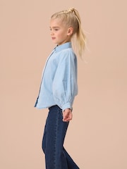 Angel & Rocket Blue Stella Denim Shirt - Image 4 of 8